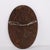 Oval mirror with a slim and elegant dark wood frame dating from the 20th century. Its simple design makes it suitable for...