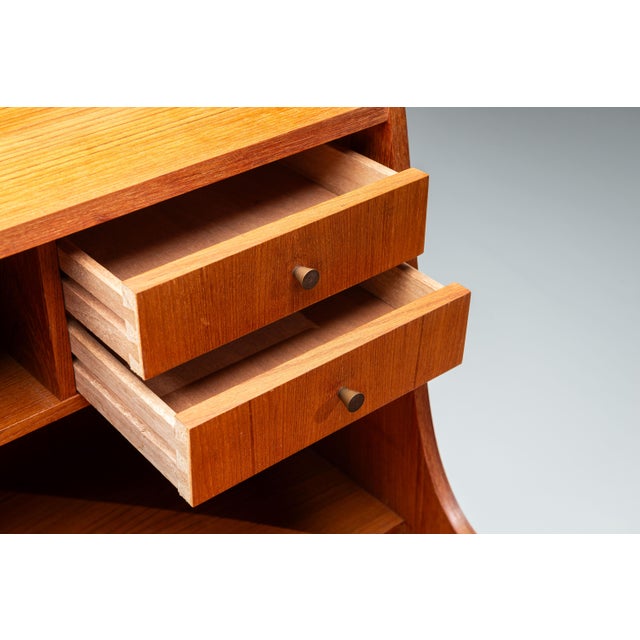 Mid-Century Danish Secretary by Gunnar Nielsen Tibergaard, 1960s For Sale - Image 11 of 18