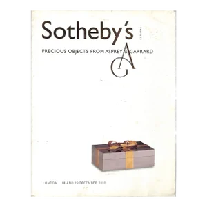 "Precious Objects From Asprey & Garrard" 2001 Sotheby's