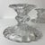 Transparent Vintage Fostoria Colony Pressed Glass Candle Holders – a Pair For Sale - Image 8 of 8