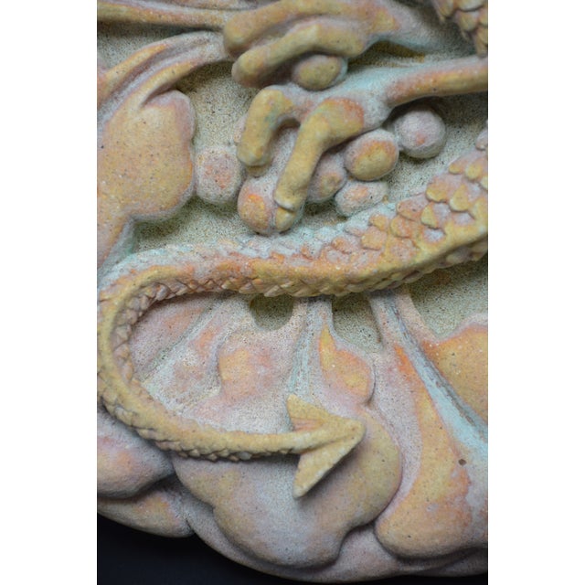 Gothic Tudor Lindwurm Dragon Relief in Farran Stone, 2000 For Sale - Image 10 of 14