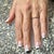 Traditional Natural Blue Sapphire Ring 6.5 14k Y Gold 0.66 TCW Certified For Sale - Image 3 of 14