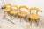 Wood Vintage Bistro Armchairs, 1960s, Set of 4 For Sale - Image 7 of 18