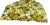 1970s Vintage MCM House’n Home Fabrics Screen Print Green Yellow Floral. 6 Yards For Sale - Image 5 of 5