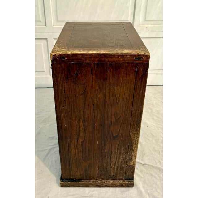 Asian Chinese Herbal Apothecary Cabinet Chest For Sale - Image 11 of 12