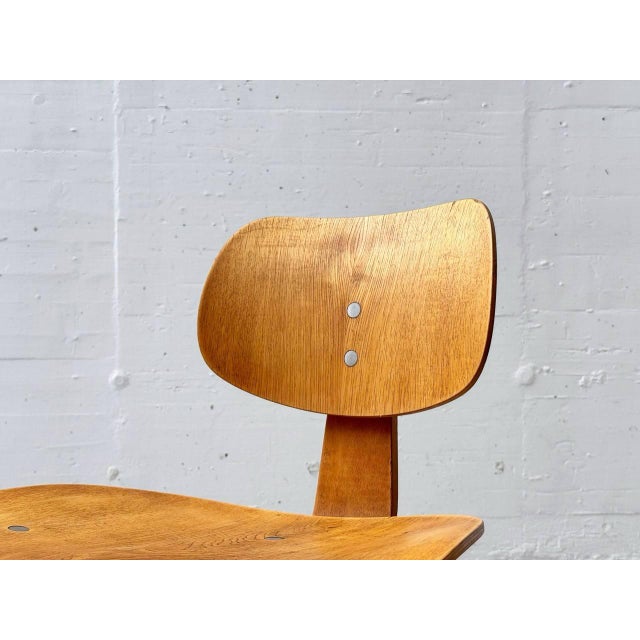 Vintage SE42 Chair by Egon Eiermann for Wilde & Spieth, 1940s For Sale - Image 18 of 18
