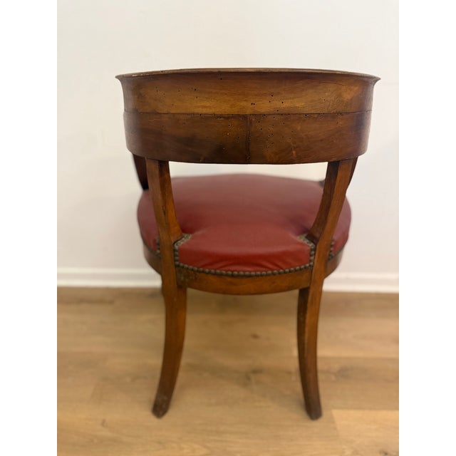 Vintage French Desk Chair, 1930s For Sale - Image 6 of 12
