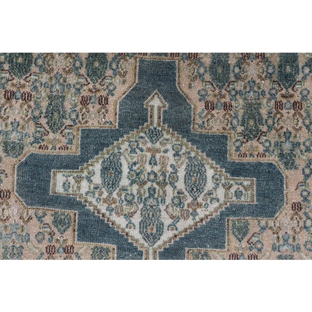 Antique Persian Fine Senneh Rug With Medallion's 3'10 X 5'1 For Sale - Image 9 of 12
