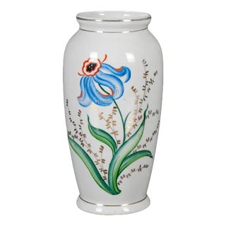 20th Century Porcelain Vase, 1940s For Sale
