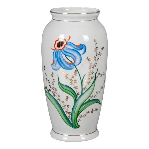 20th Century Porcelain Vase, 1940s For Sale