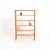 This bookshelf and room divider was designed by pieter de bruyne in 1957. It was designed for a bedroom. Characteristic of...