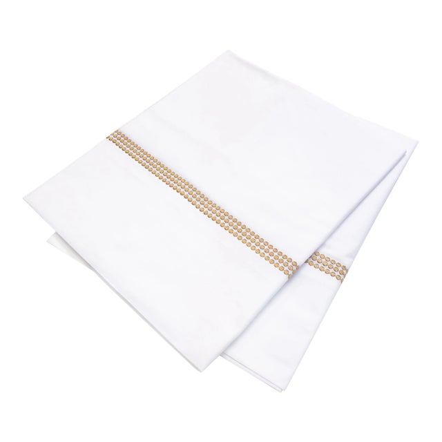 Gatsby King Pillowcases - a Pair For Sale