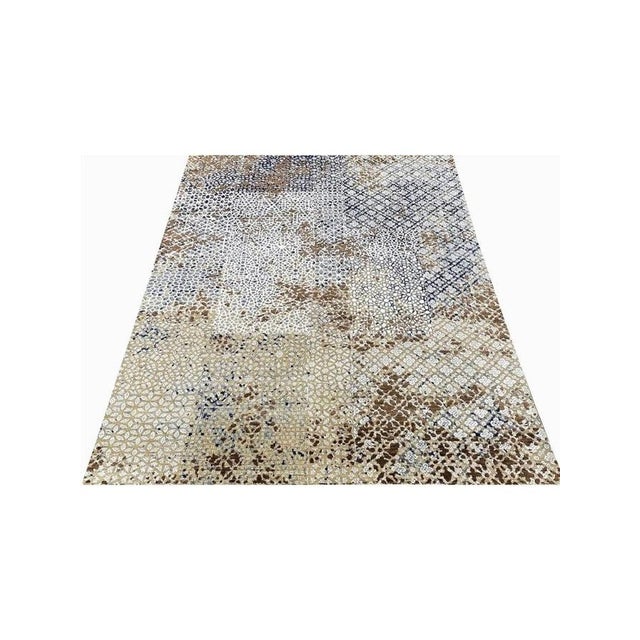 1990s 1990s Modern Abstract Area Rug 8x10 For Sale - Image 5 of 12