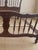 Vintage 20th Century Carved Wooden Bed Frame with Ornamental Headboard & Footboard For Sale - Image 9 of 14