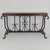 Mexports by Susana Molina Mesquite Wood and Iron Console Table For Sale - Image 12 of 17