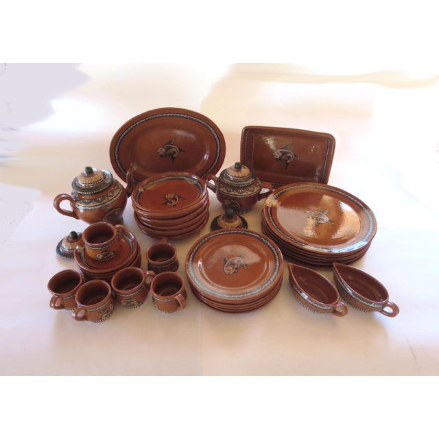 Vintage Mexican Pottery Dinnerware Chairish