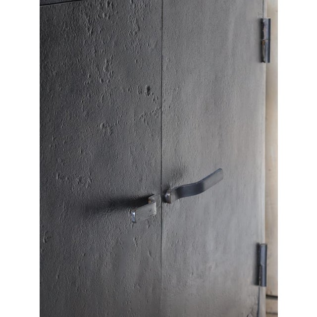 Antique Industrial Riveted Sideboard, 1890s For Sale - Image 10 of 13