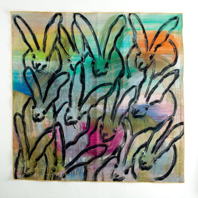 Our Lucky Bunny Dinner Napkin is a true work of art, literally. Designed from Hunt's Chinensis Series of artwork, the...