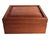 1990s Vintage Tropical Hardwood Humidor With Spanish Cedar Lining For Sale - Image 5 of 15