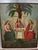 19th Century Orthodox Icon The Testament Trinity, 1860 For Sale - Image 4 of 14