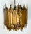 Tom Greene Vintage Tom Greene Brutalist Torch Cut Brass Chandelier For Sale - Image 4 of 12