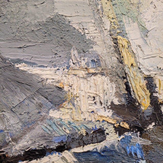 Hugo Cleis, The Battle of Salamine, 1950s, Oil on Canvas For Sale - Image 11 of 18