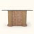 Postmodern Tessellated Stone and Glass Console Table, 1980s, Marble For Sale - Image 12 of 18