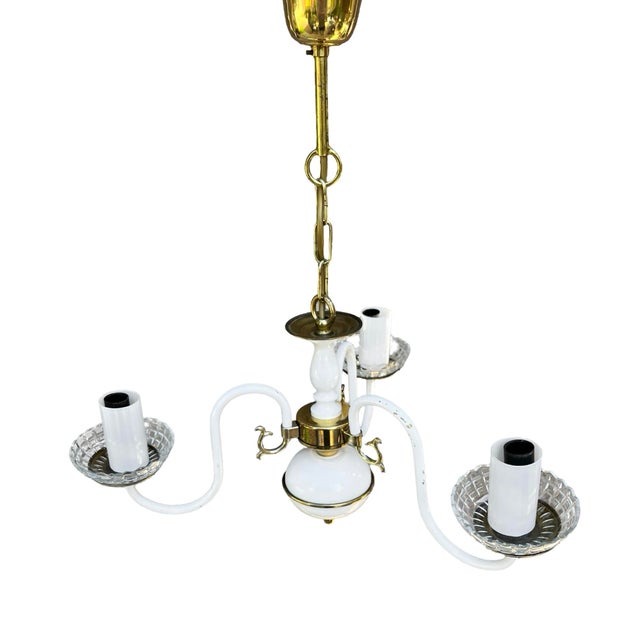 Metal Aka Leuchten Chandelier, Hollywood Regency Style, Germany, 1970s. For Sale - Image 7 of 14