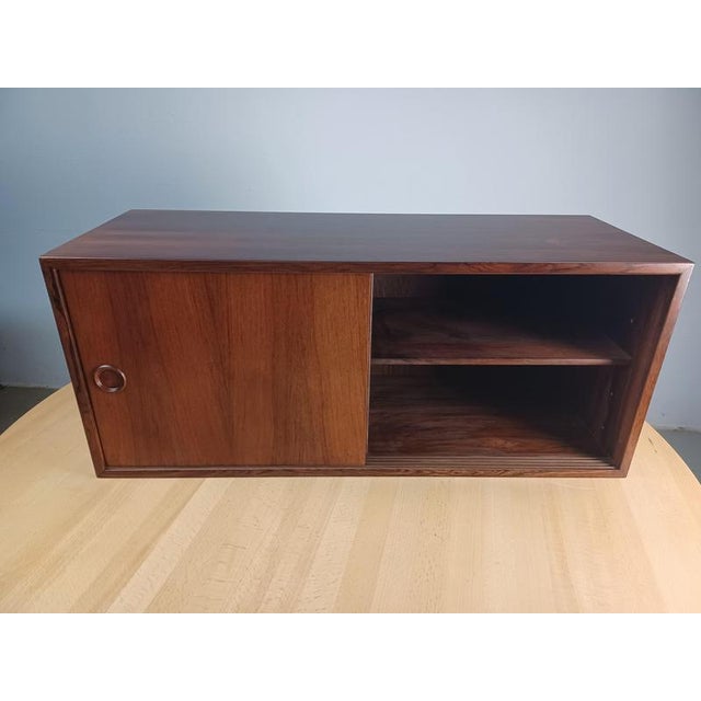 Rosewood Wall Cabinet by Kai Kristiansen for Feldballes Mobelfabrik, 1960s For Sale - Image 12 of 18