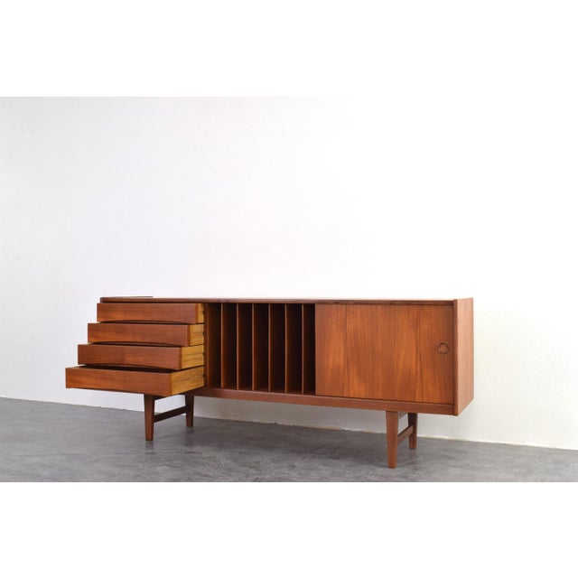 Mid-Century Modern Teak Hi-Fi Sideboard by Erik Wørts for Ikea, 1960s For Sale - Image 12 of 17