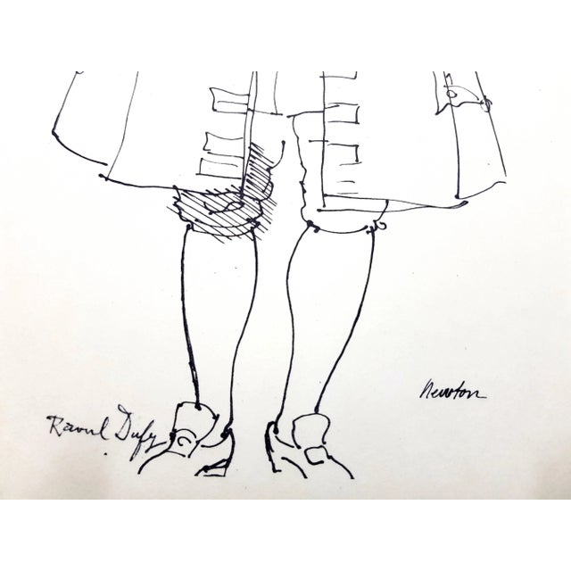 (after) Raoul Dufy Lithograph after a watercolor, published in the book ''Lettre à mon peintre Raoul Dufy.'' Paris,...