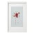 Framed Organic Modern Original Flower Painting by Diane Grant For Sale