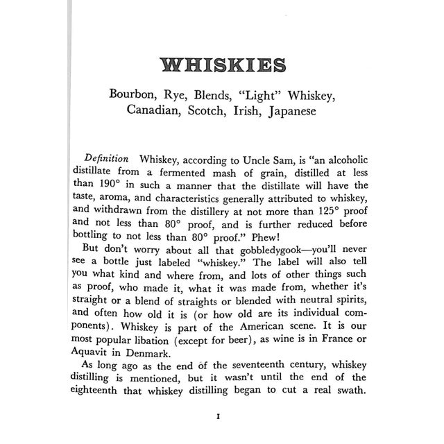 "Quick Guide to Spirits" 1972 Misch, Robert Jay For Sale - Image 10 of 10