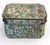Chinese Antique Canton Chinese Green Enameled Cloisonné Lidded Trinket Box, Late 18th Century For Sale - Image 3 of 12