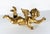 Gold Antique Wood Carved Gold Gilt Flying Winged Putti For Sale - Image 8 of 8