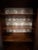 Beautiful China cabinet with three adjustable shelves and one drawer. In excellent structural condition. The door locks...