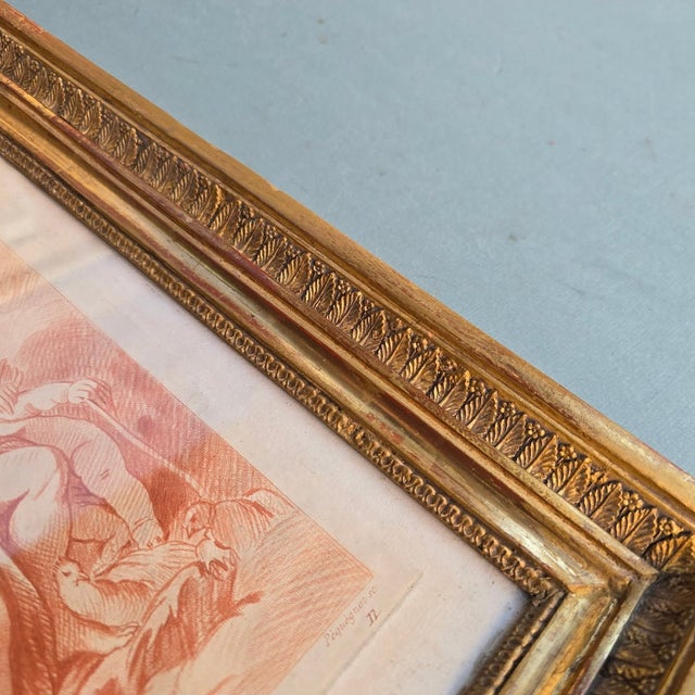 Auguste Pequegnot, Venus with Cupins, 1800s, Paper, Framed For Sale - Image 6 of 16