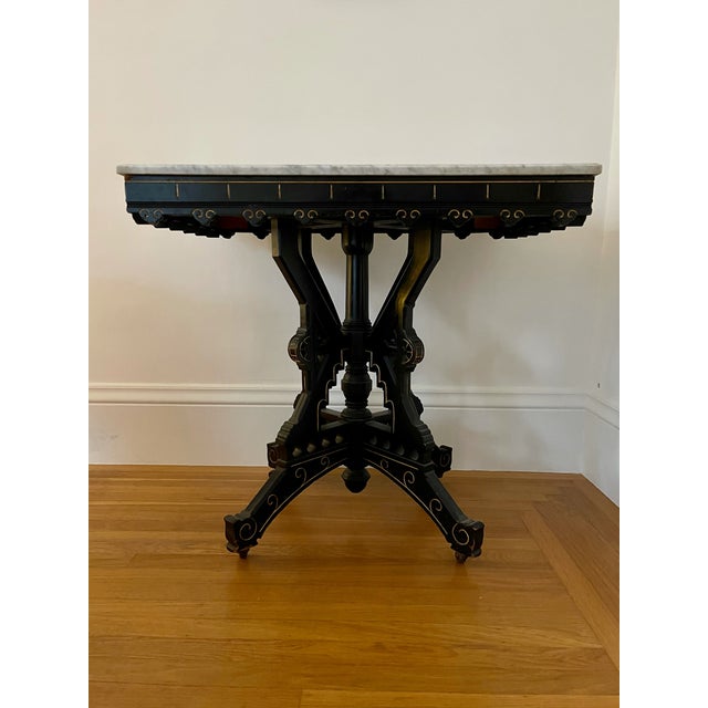 19th Century 19th Century Victorian Parlor Table For Sale - Image 5 of 5