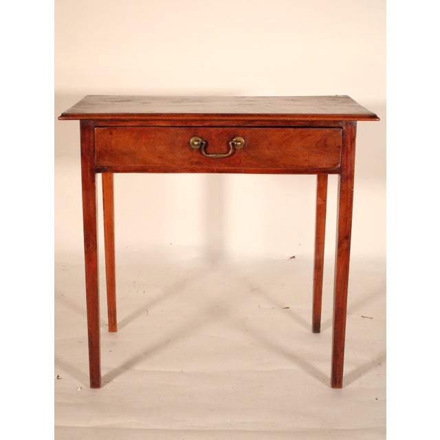 Traditional George III Mahogany Writing / Occasional Table For Sale - Image 3 of 11