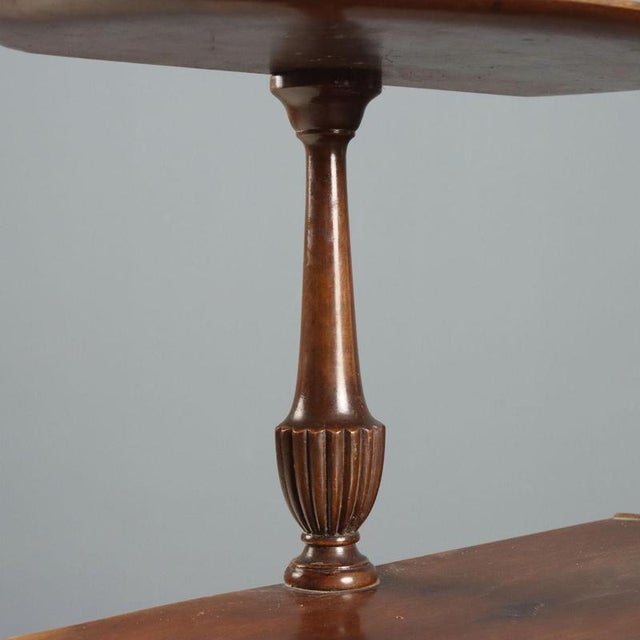 Etagere in Walnut-Stained Beech For Sale - Image 6 of 11