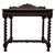 19th Antique Century English Victorian Carved Oak Writing Table with Leather Top For Sale - Image 11 of 11