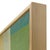 Contemporary "Shades of Green" Abstract Oil Painting in Maple Float Frame For Sale In New York - Image 6 of 6