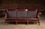 Mid 20th Century Vintage Chippendale-Style Camelback Chesterfield Leather Sofa in Oxblood For Sale - Image 5 of 12