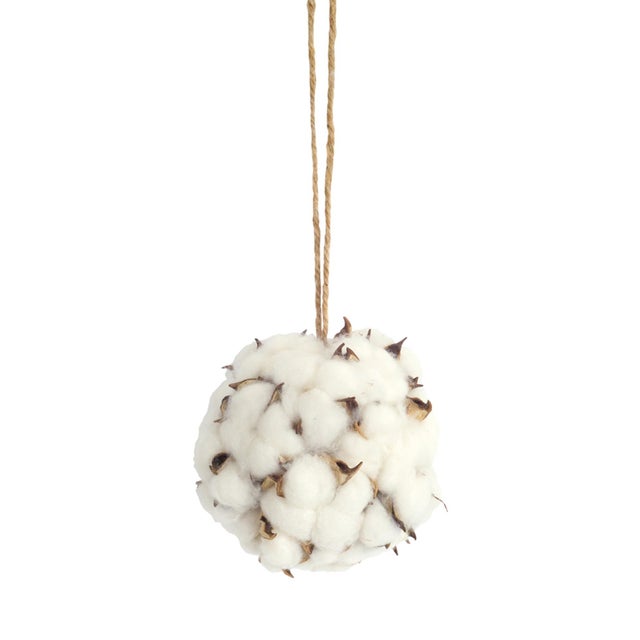Add rustic charm to your home with the Cotton Orb Set. These delicate orbs are crafted from a blend of foam and polyester,...