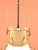 Audoux & minet lantern france, circa 1950 rope & opaline glass h: 45 cm / d: 26 cm excellent overall condition. Minor...