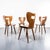 1960s French Letterbox Dining Chair from Baumann, 1960s For Sale - Image 5 of 11