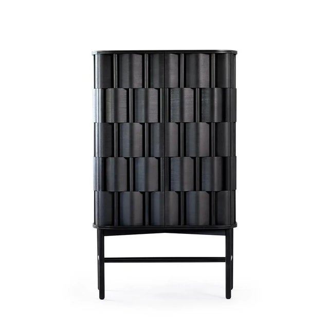 Not Yet Made - Made To Order Weave 86 Cabinet in Birch Wood by Dahlén Lukas For Sale - Image 5 of 5