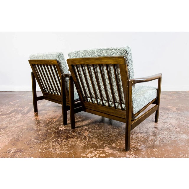 1960s Set of B-7522 Armchairs by Zenon Bączyk, 1960s For Sale - Image 5 of 18