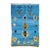 Blue Handwoven Berber Wool Rug - 8.9 X 7.2 Ft For Sale
