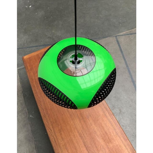 Space Age UFO Pendant Lamp attributed to Luigi Colani, 1970s For Sale - Image 15 of 18